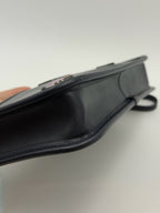 Coach Leather Blue Messenger Bag