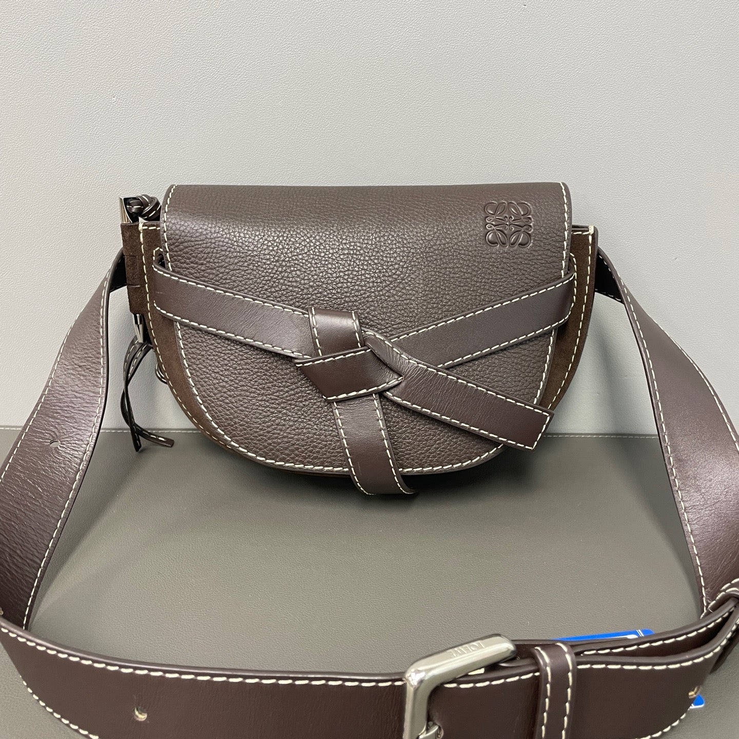Loewe Leather Saddle Bag