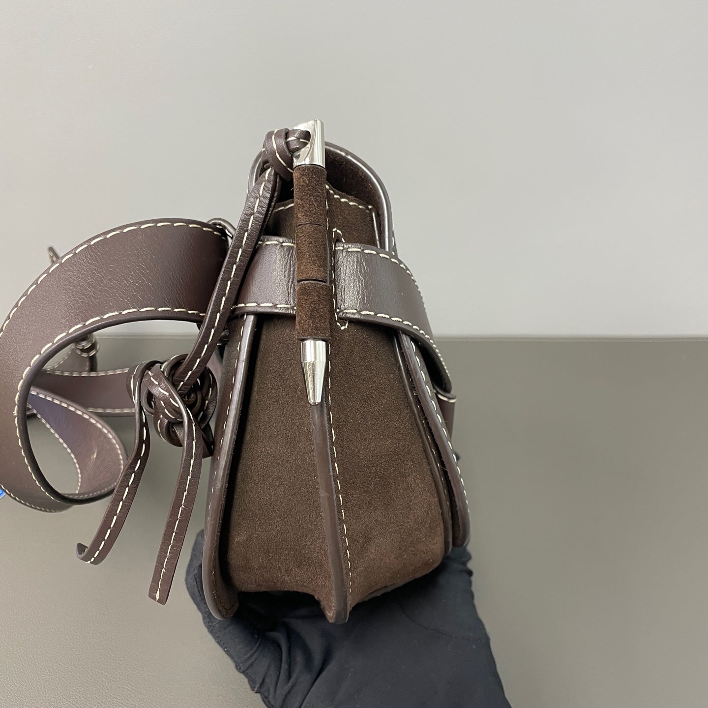 Loewe Leather Saddle Bag
