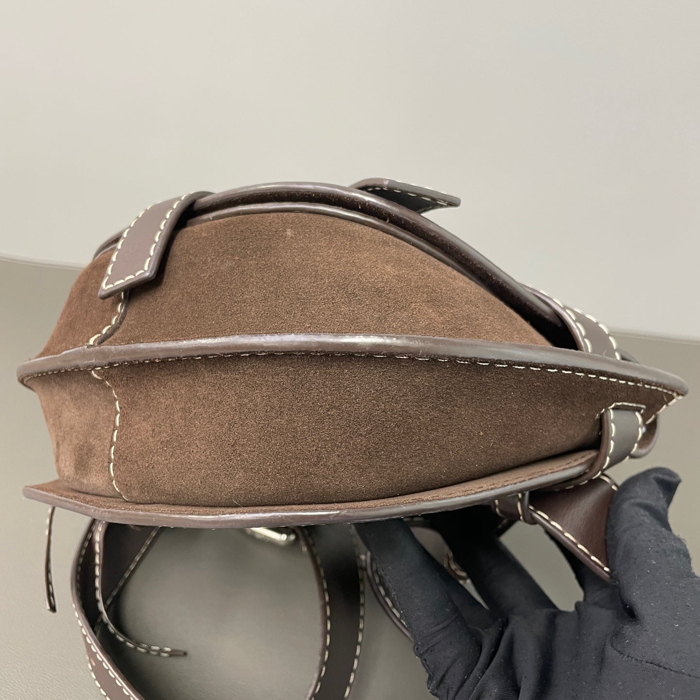 Loewe Leather Saddle Bag