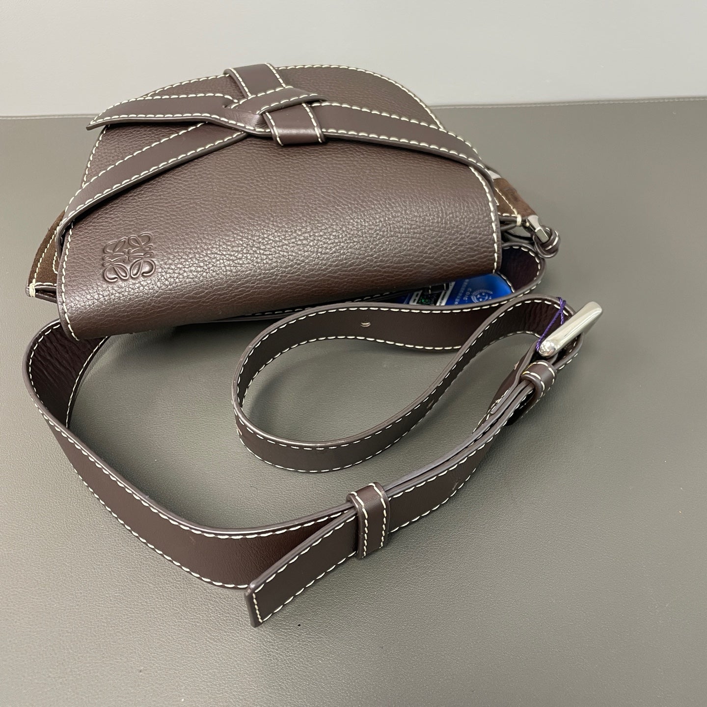 Loewe Leather Saddle Bag