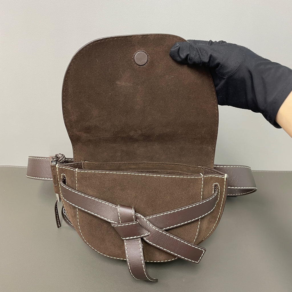 Loewe Leather Saddle Bag