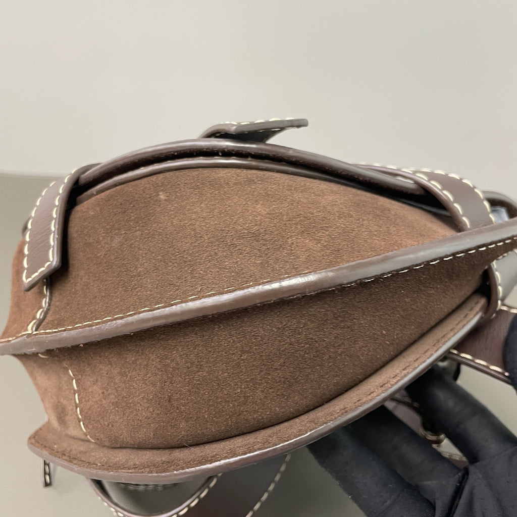 Loewe Leather Saddle Bag