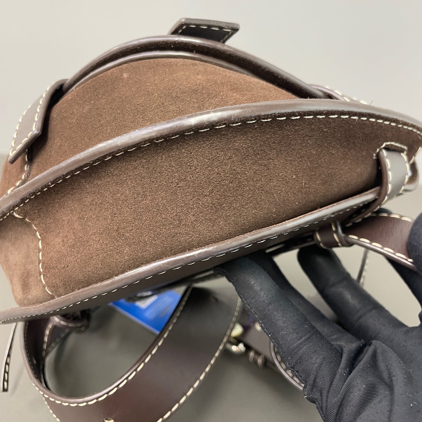 Loewe Leather Saddle Bag