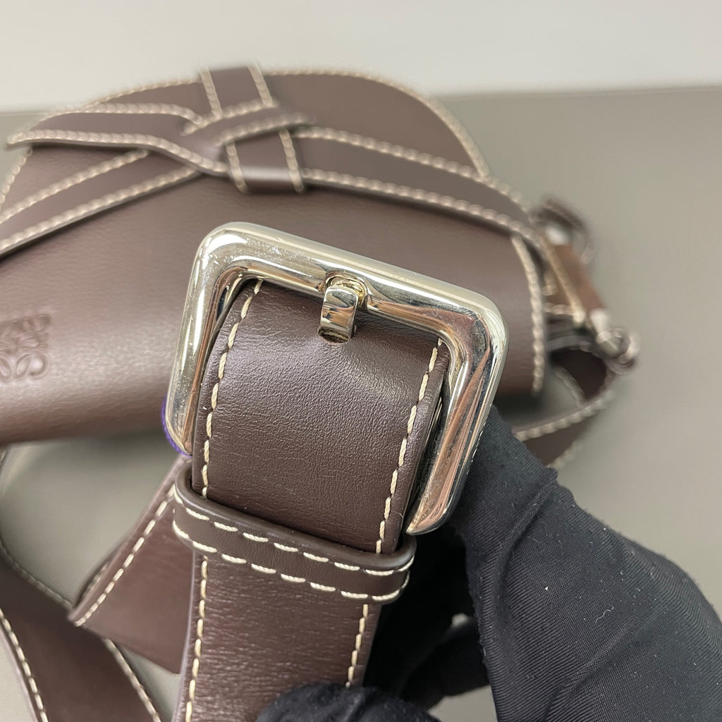 Loewe Leather Saddle Bag