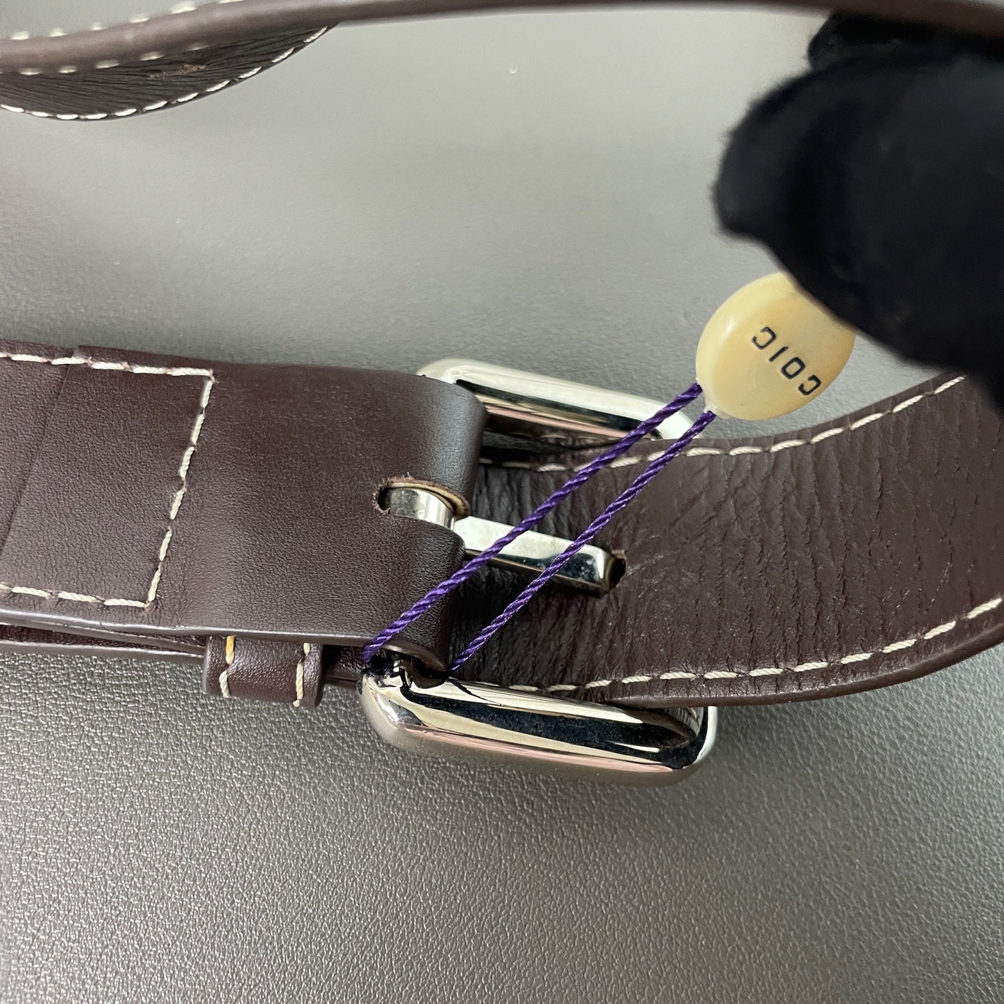 Loewe Leather Saddle Bag