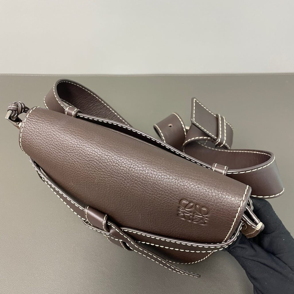 Loewe Leather Saddle Bag