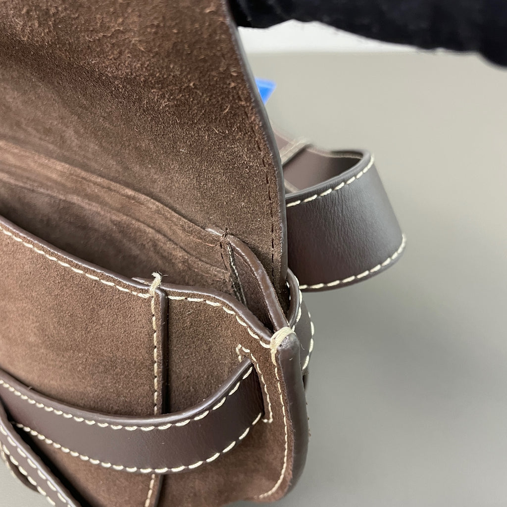Loewe Leather Saddle Bag