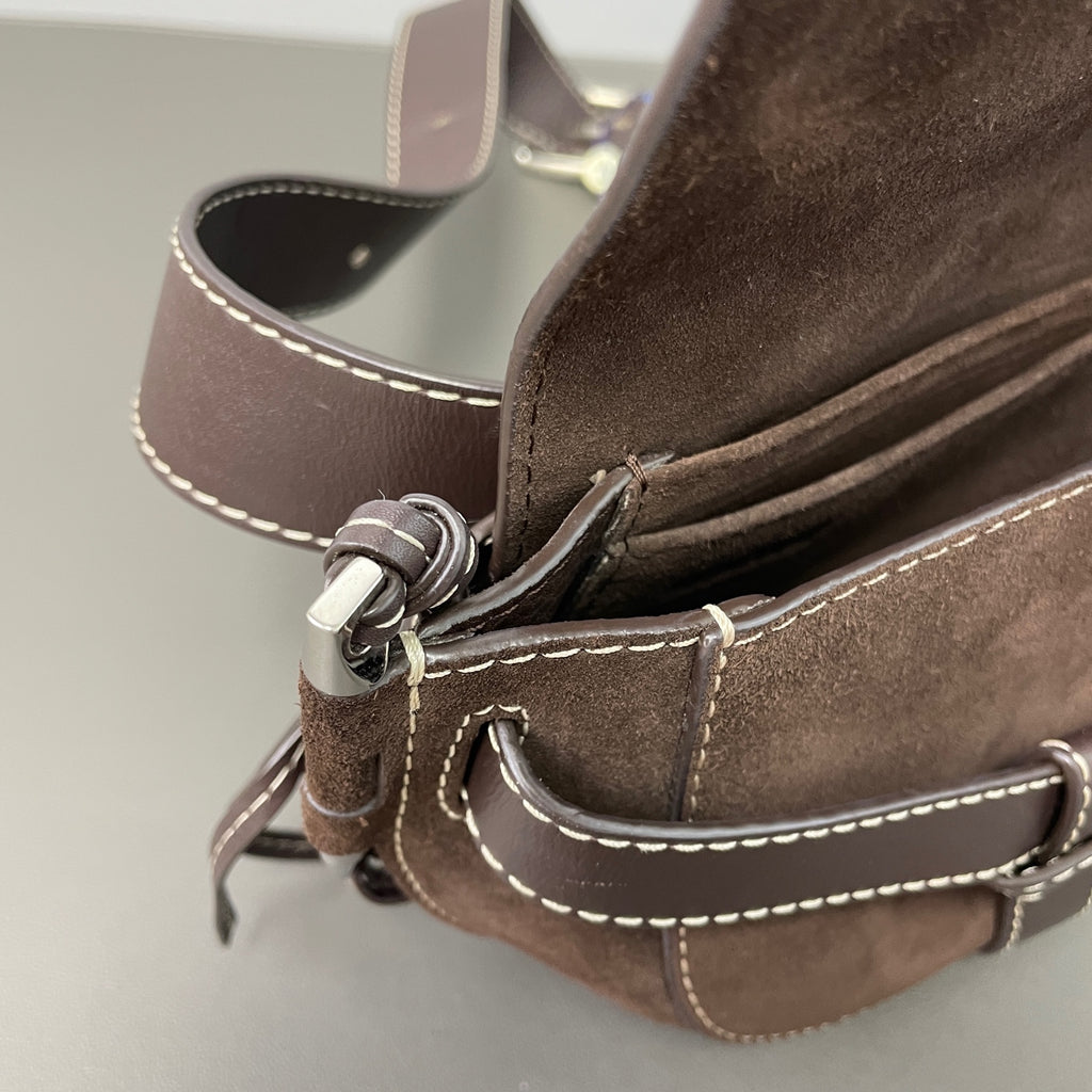 Loewe Leather Saddle Bag