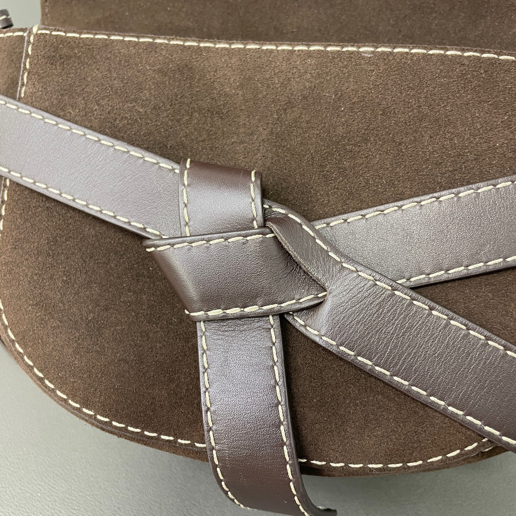 Loewe Leather Saddle Bag