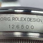 Rolex Cosmograph Daytona 40 millimeters m126500ln-0002