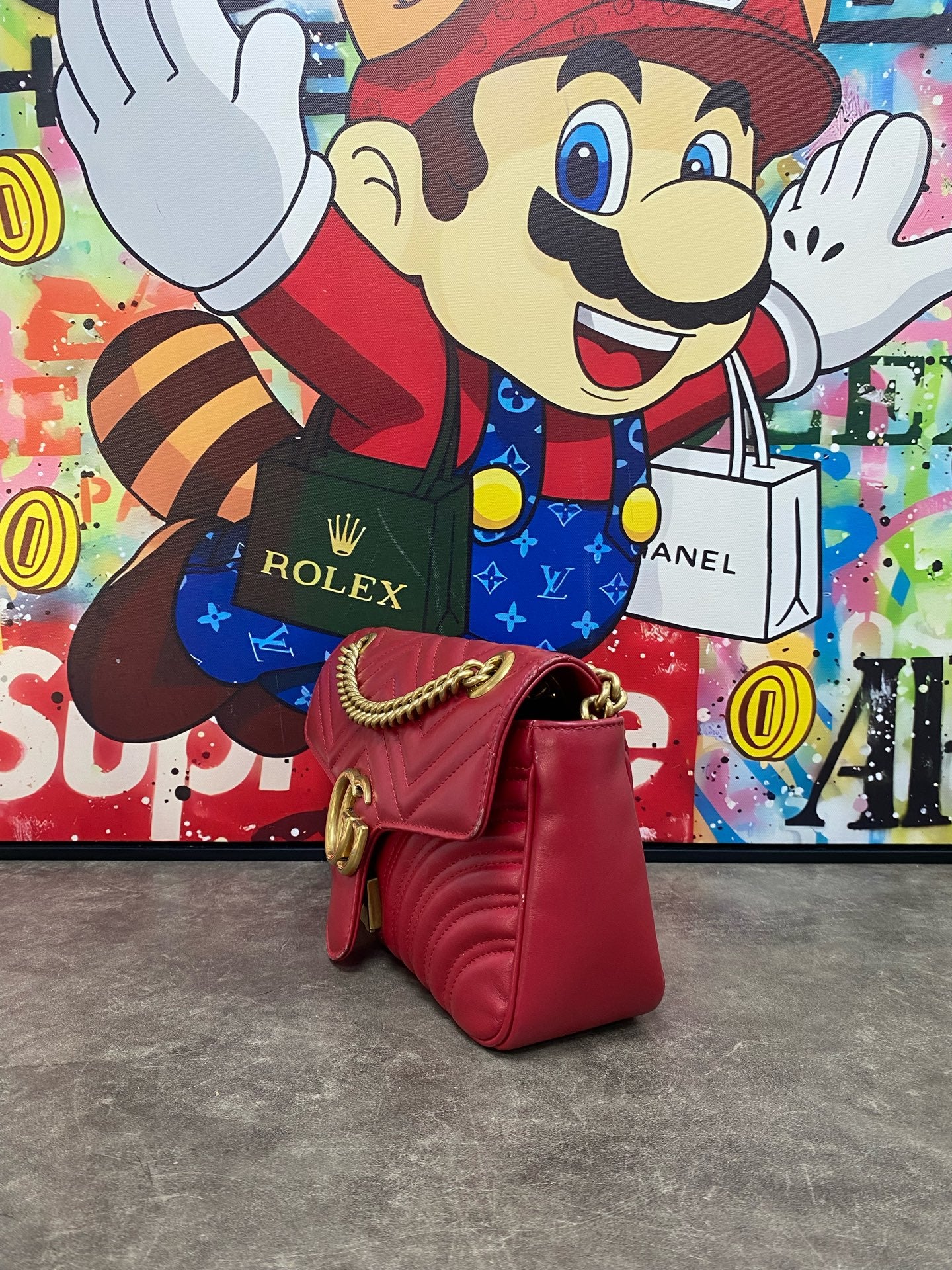 Gucci Red Crossbody