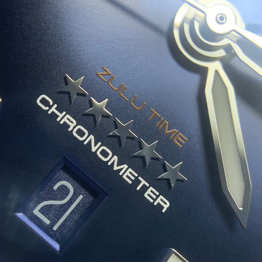 Longines The Pioneer Series Zulu Time Watch 42.00mm L3.812.4.93.6