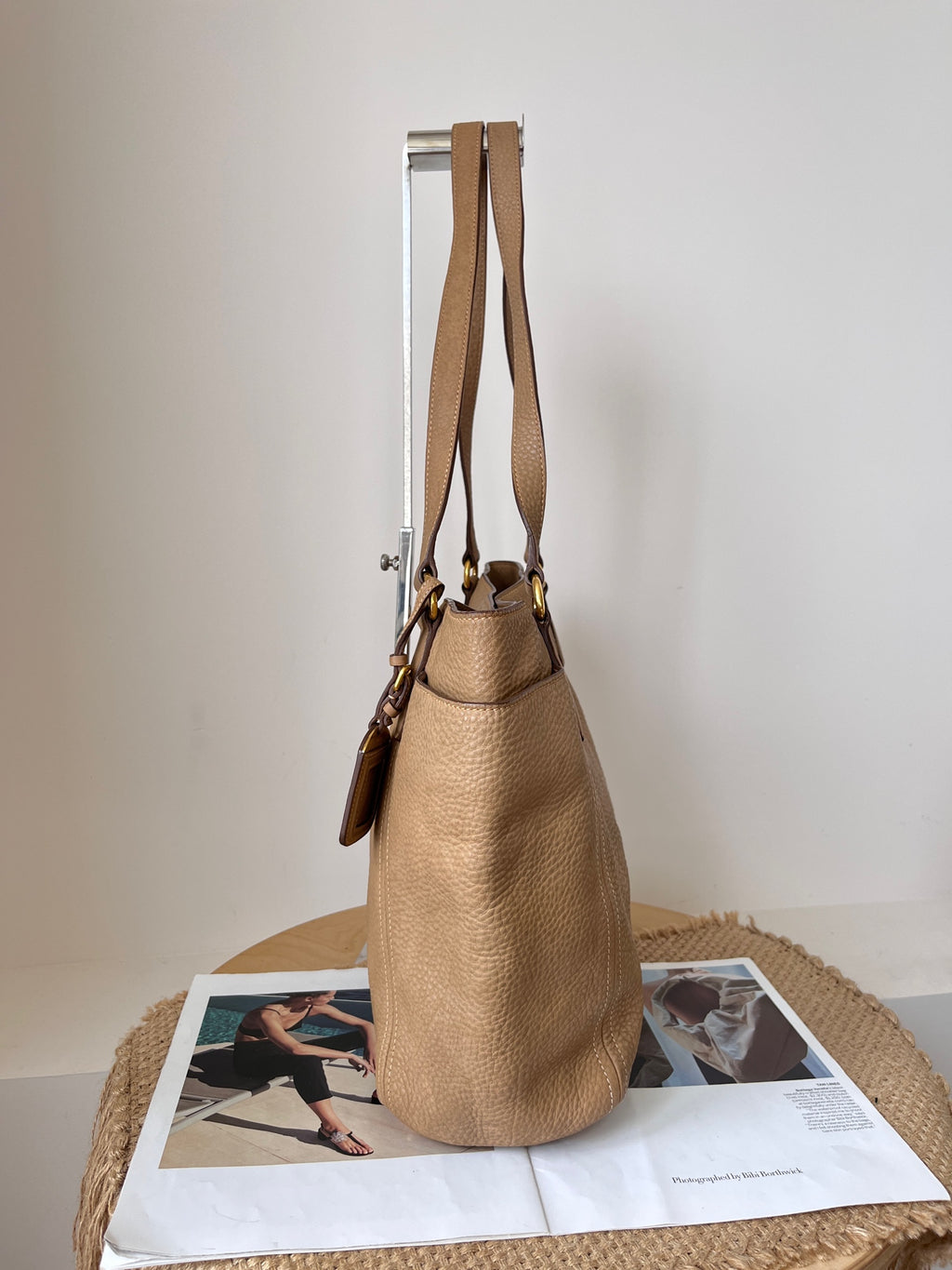 Prada Leather Tote