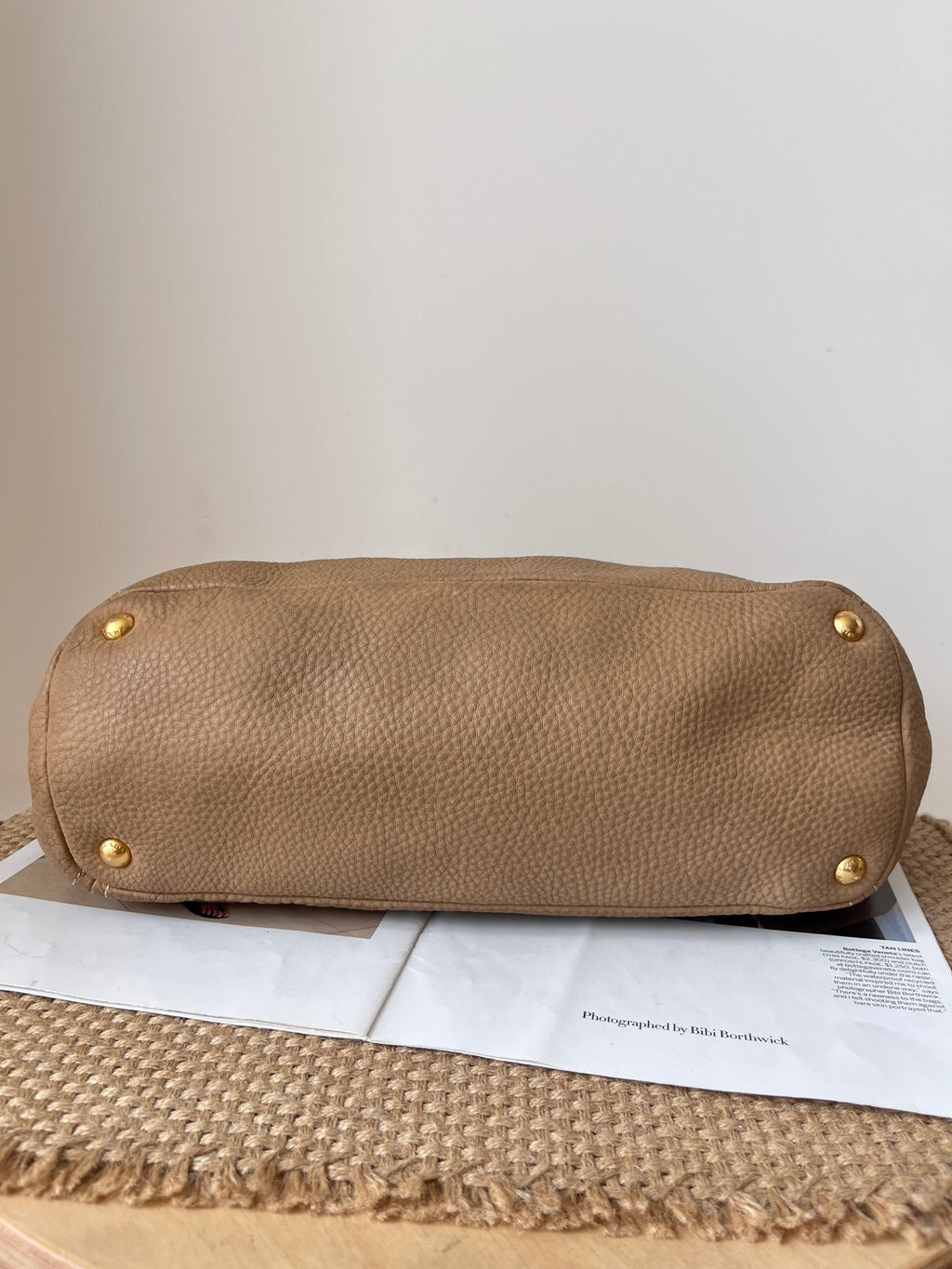 Prada Leather Tote