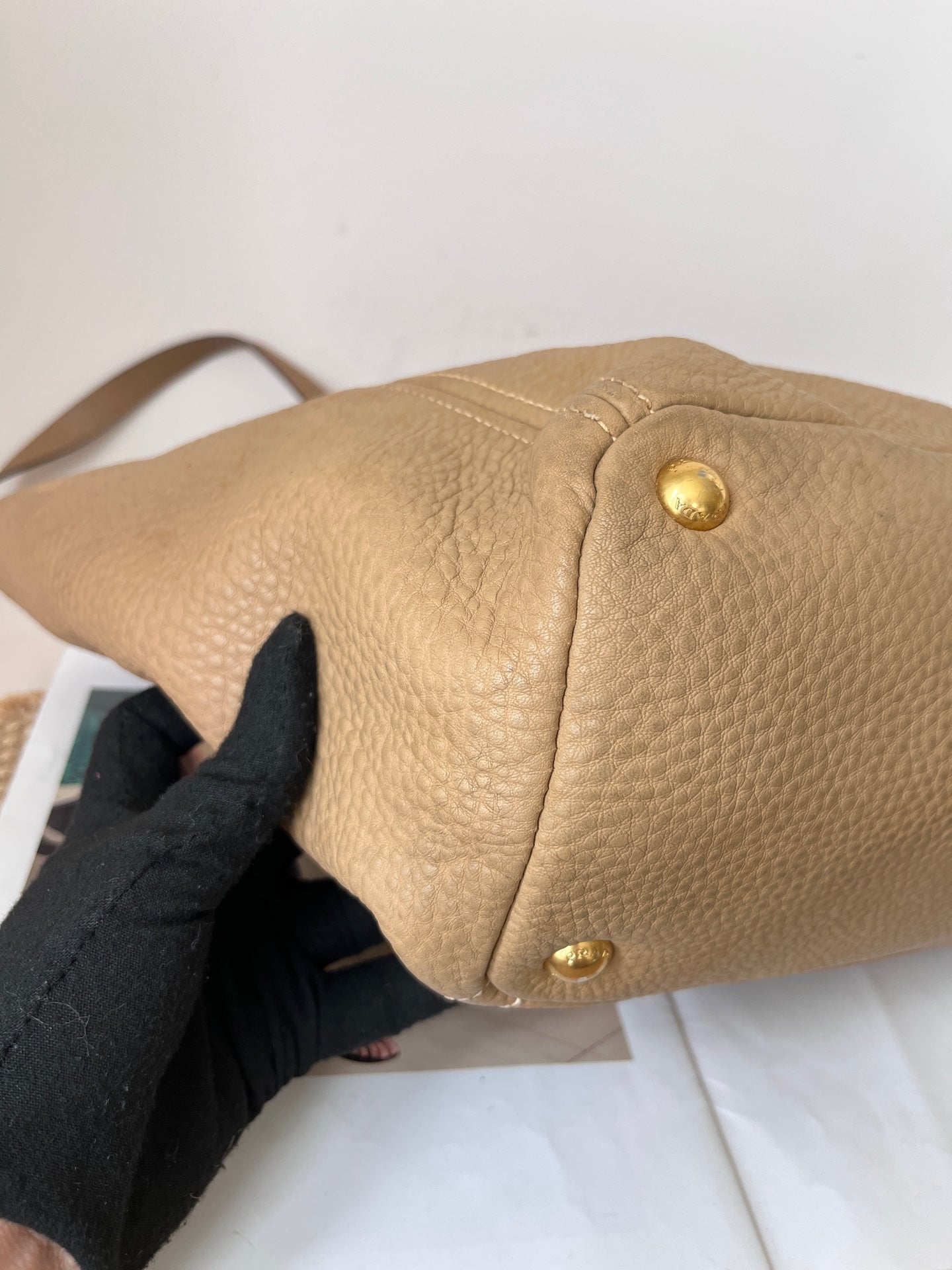 Prada Leather Tote