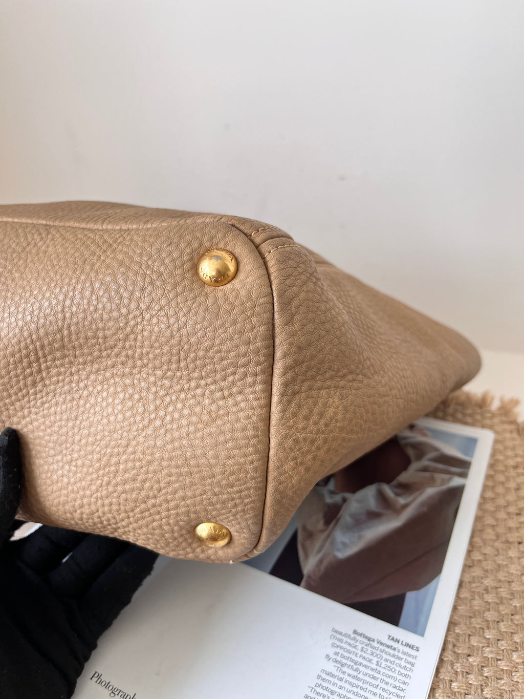 Prada Leather Tote