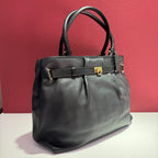 Salvatore Ferragamo Black Satchel