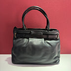 Salvatore Ferragamo Black Satchel