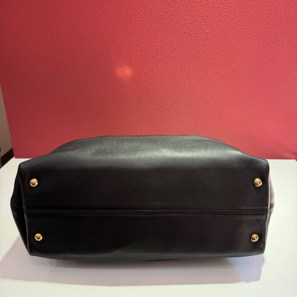 Salvatore Ferragamo Black Satchel