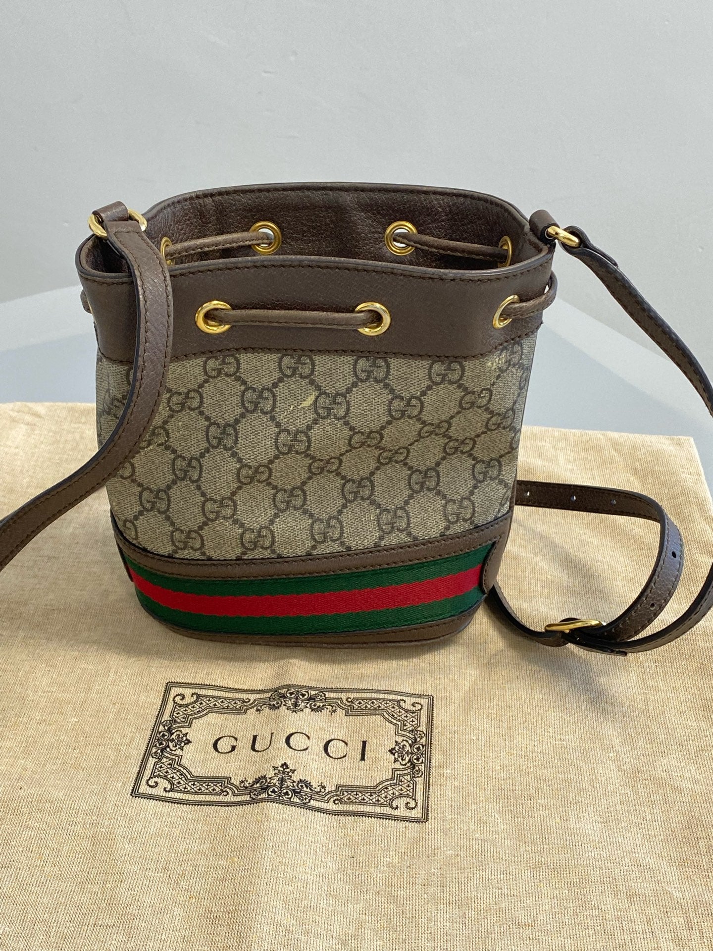 Gucci Ophidia Collection Bucket & Drawstring Bag 550620 96I3B 8745
