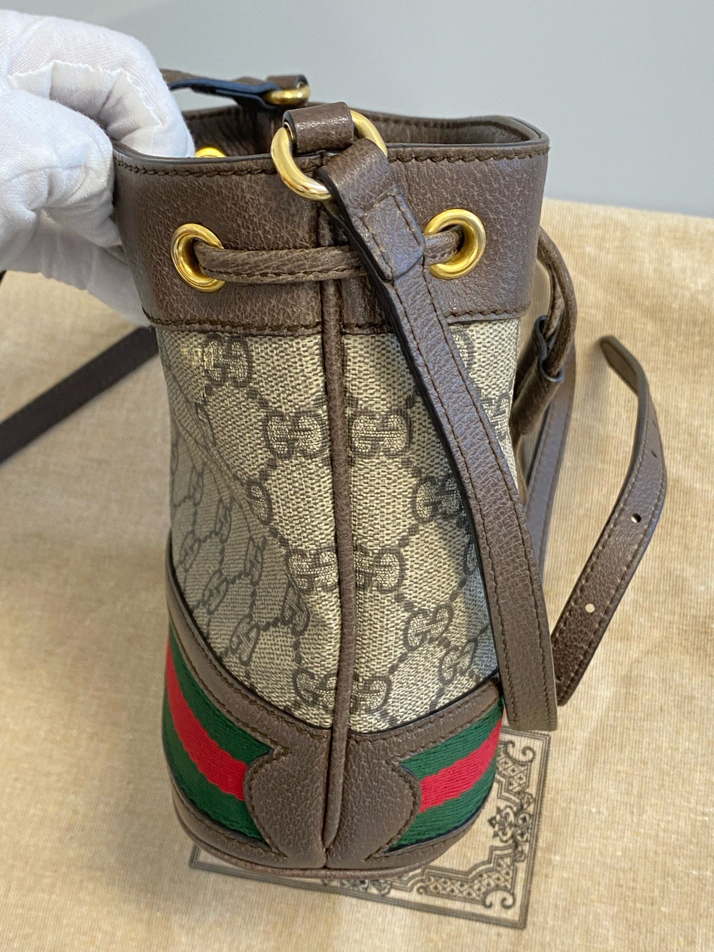 Gucci Ophidia Collection Bucket & Drawstring Bag 550620 96I3B 8745