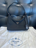 Prada Prada Re-Edition 2005 Recycled Nylon Mini Handbag Cordura Black 1N204M_R064_F0002
