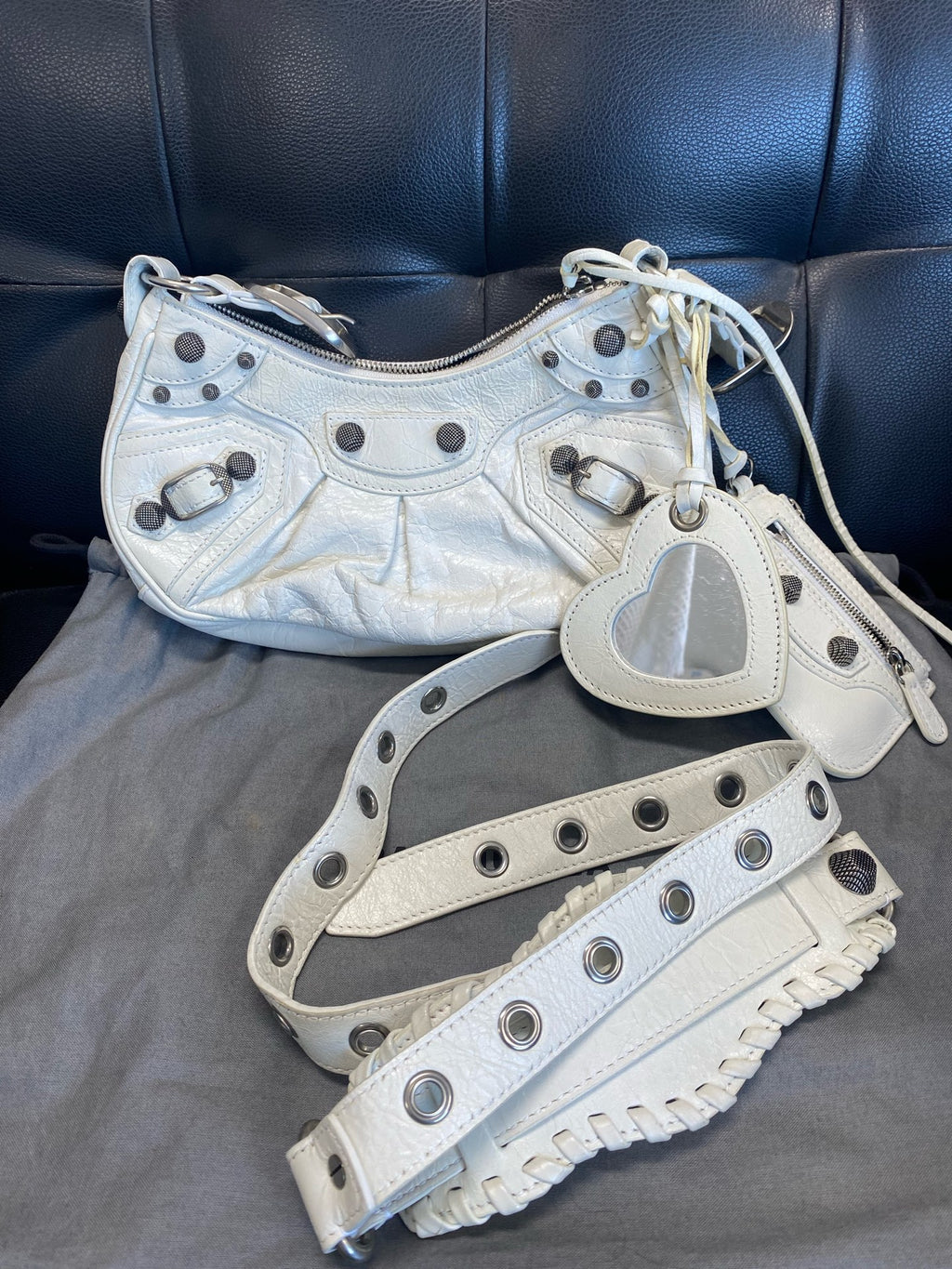 Balenciaga LE CAGOLE White 6713091VG9Y9104