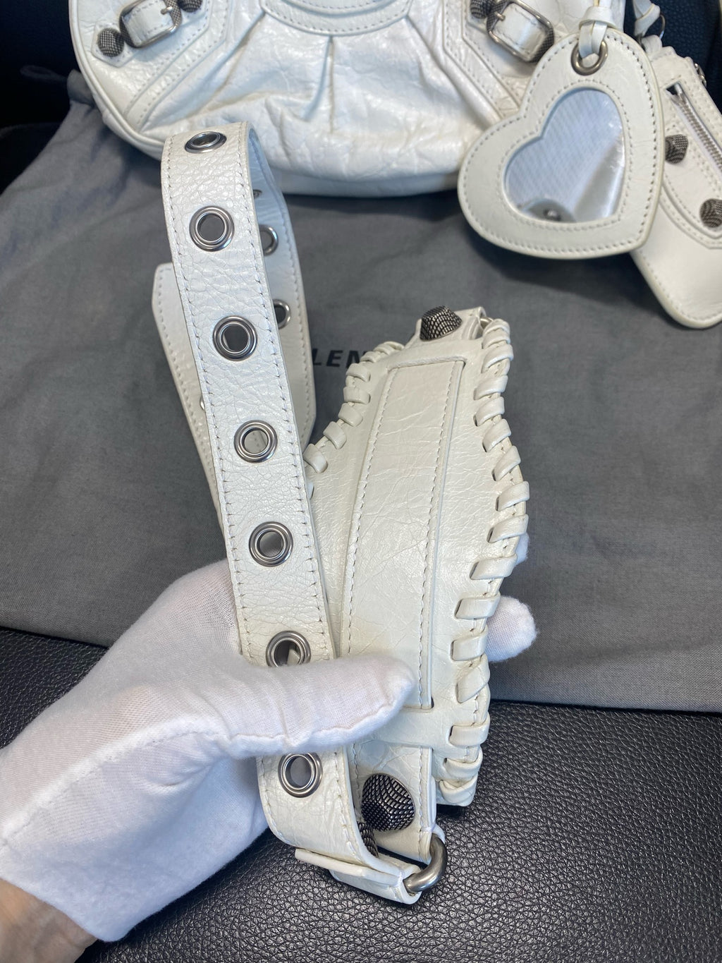 Balenciaga LE CAGOLE White 6713091VG9Y9104
