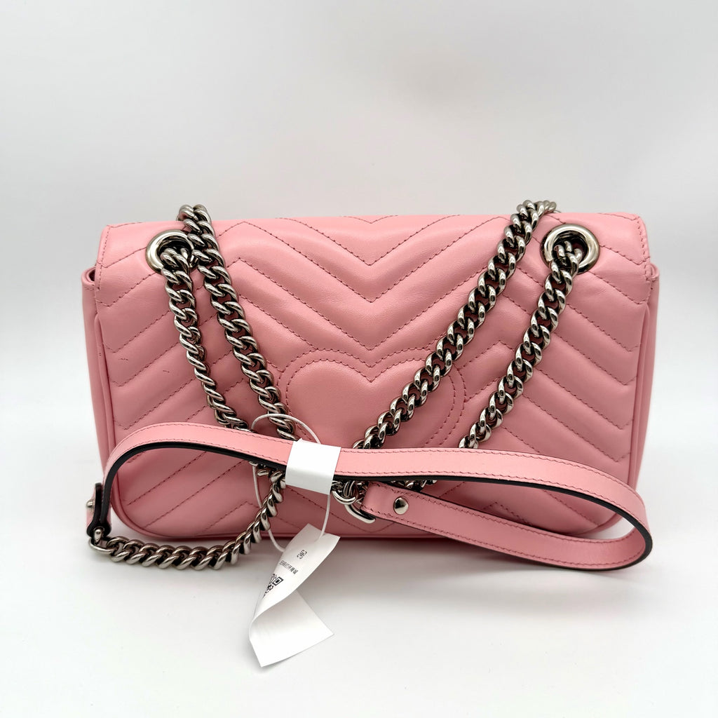 Gucci Leather Pink Crossbody
