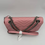 Gucci Leather Pink Crossbody