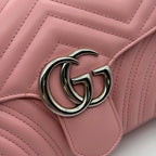 Gucci Leather Pink Crossbody