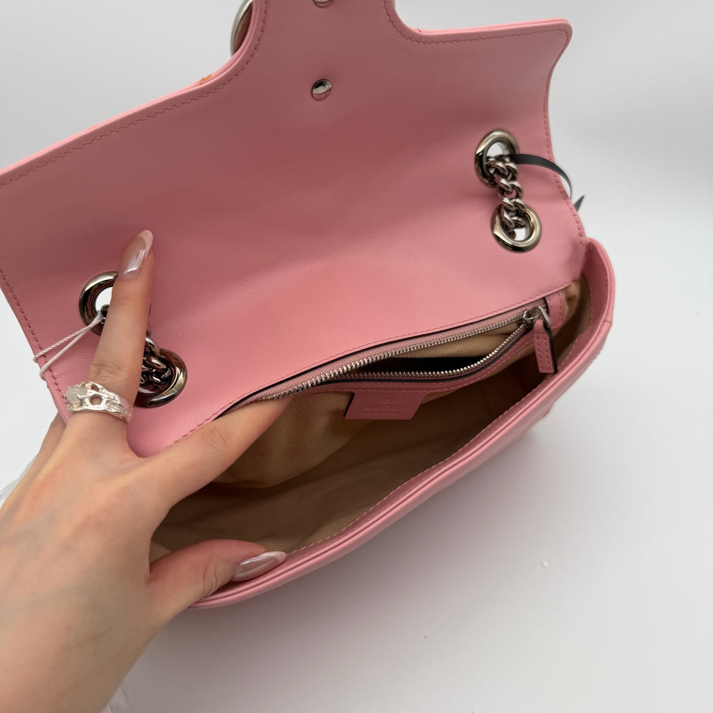 Gucci Leather Pink Crossbody