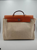 Hermes Canvas Beige Crossbody