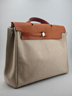 Hermes Canvas Beige Crossbody