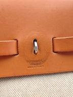 Hermes Canvas Beige Crossbody