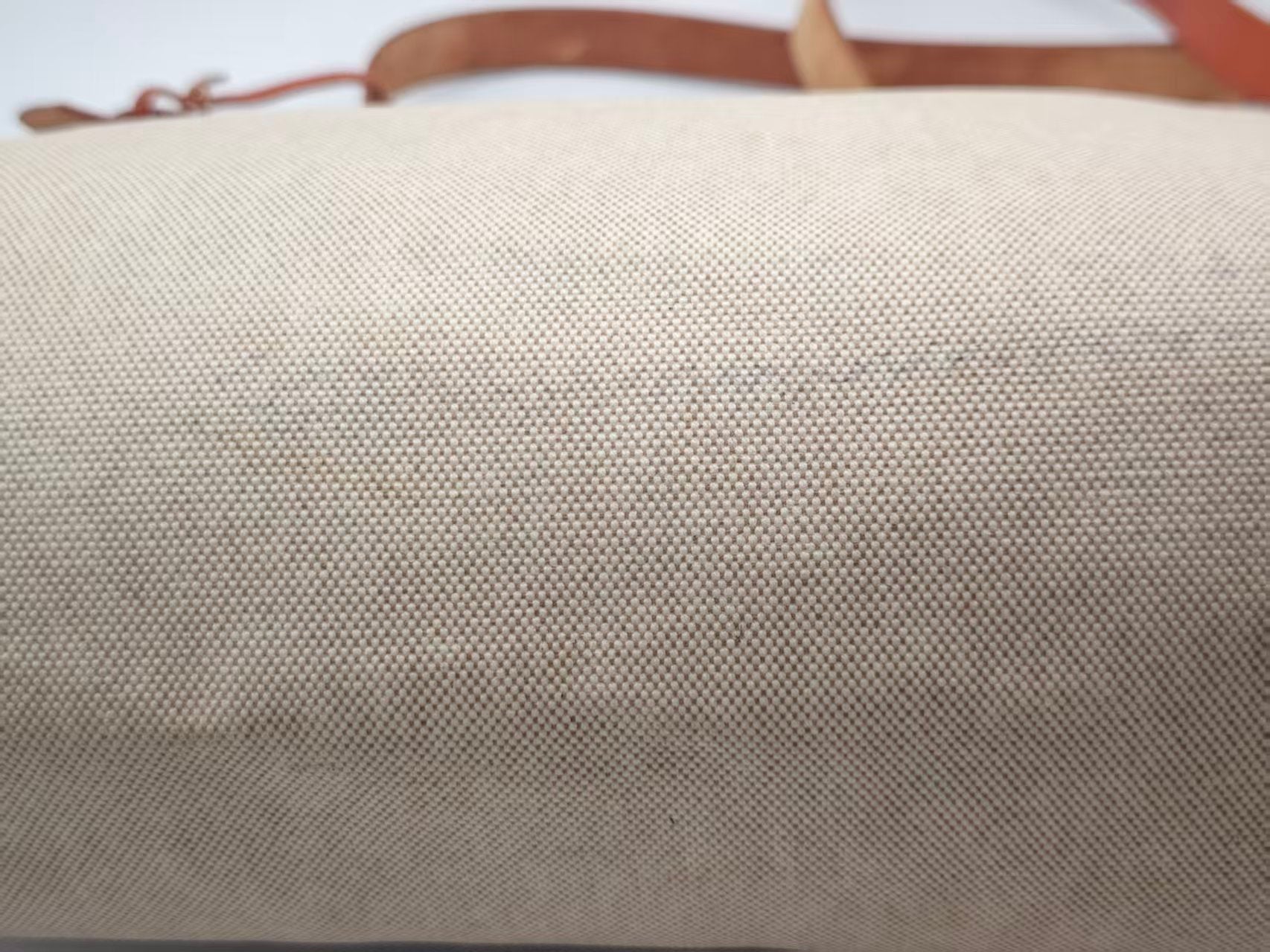 Hermes Canvas Beige Crossbody