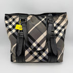 Burberry Canvas Black Satchel