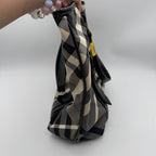 Burberry Canvas Black Satchel