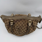 Gucci Canvas Black Satchel