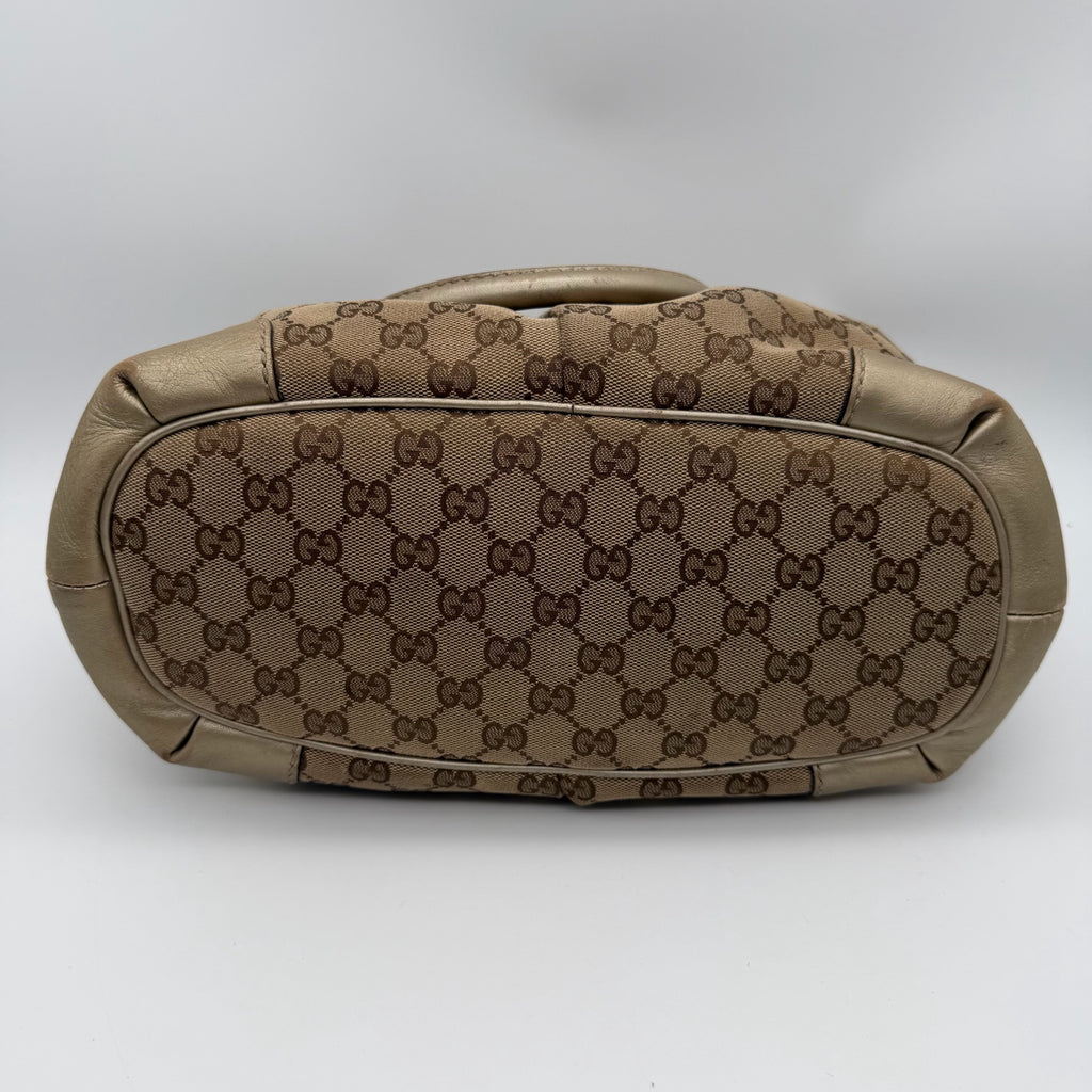 Gucci Canvas Black Satchel