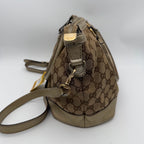 Gucci Canvas Black Satchel