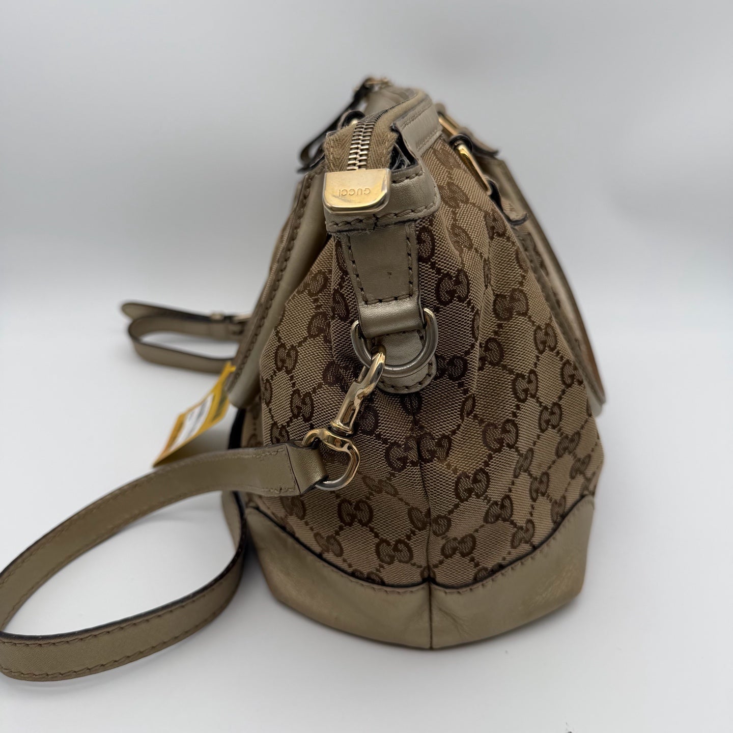Gucci Canvas Black Satchel
