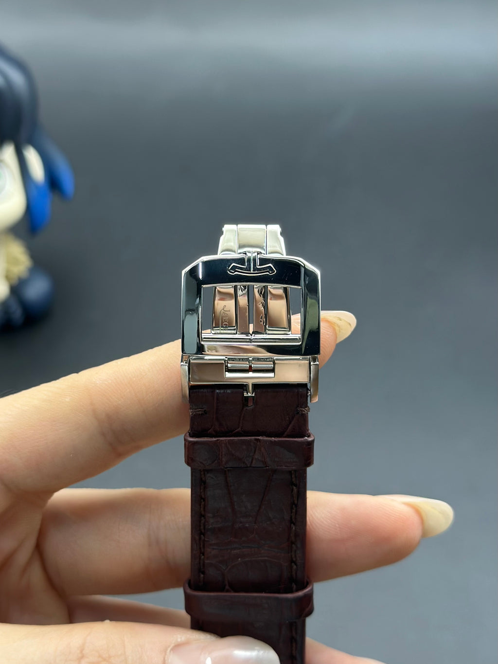 Jaeger LeCoultre Black Automatic (self-winding) watch