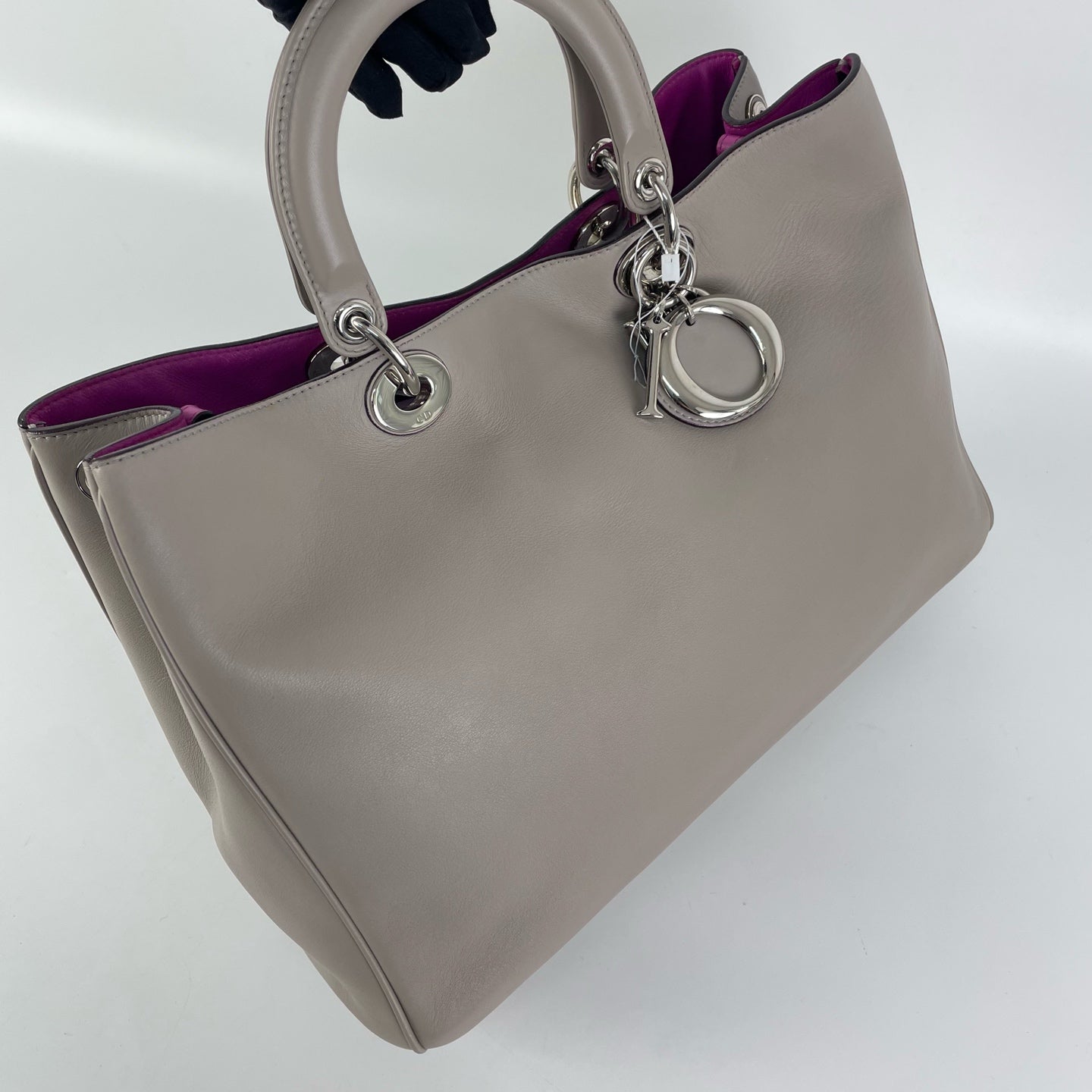 Dior Gray Satchel