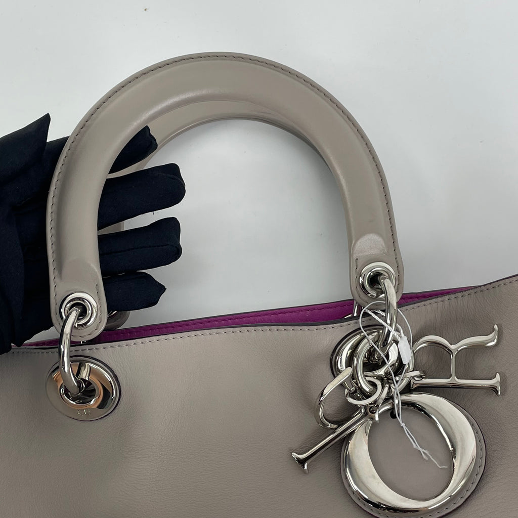 Dior Gray Satchel