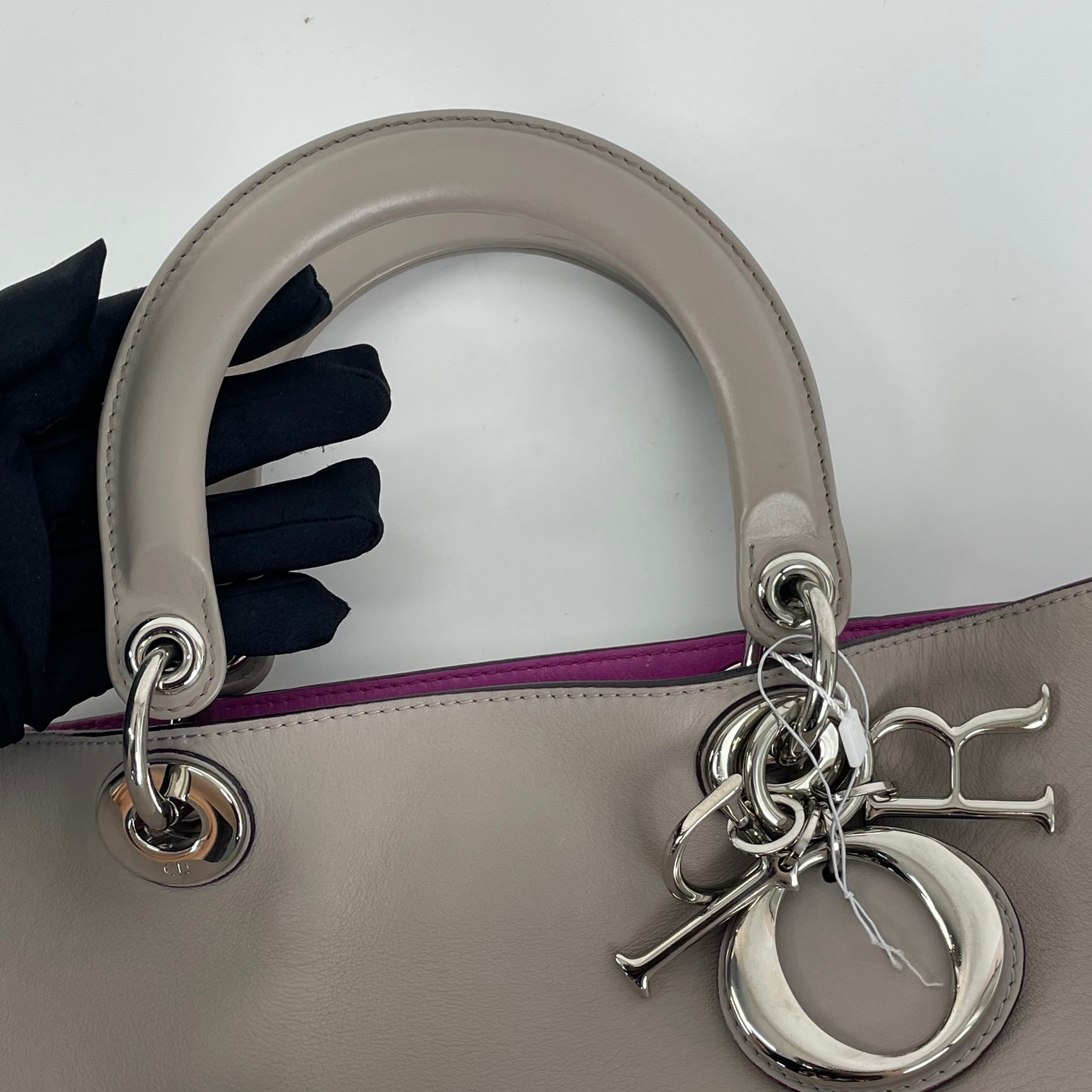 Dior Gray Satchel