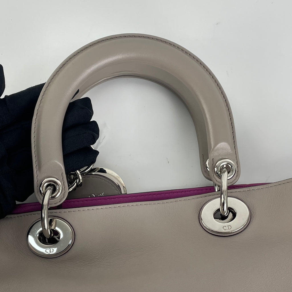 Dior Gray Satchel