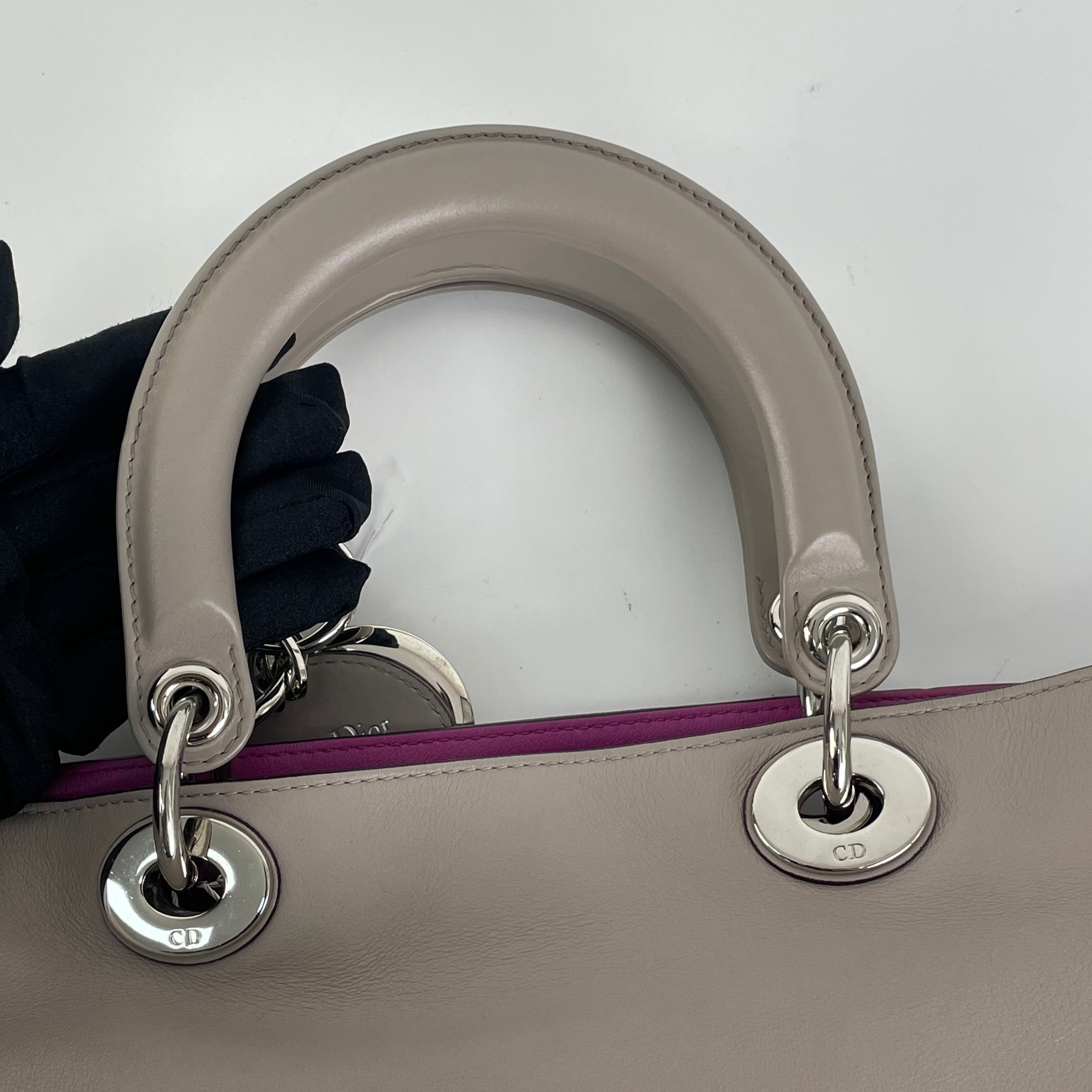Dior Gray Satchel