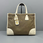 Prada Canvas Satchel